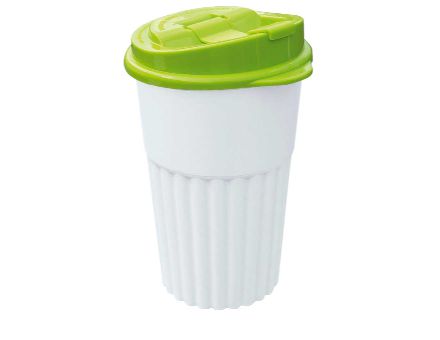 Bio Coffee to go Becher weiss