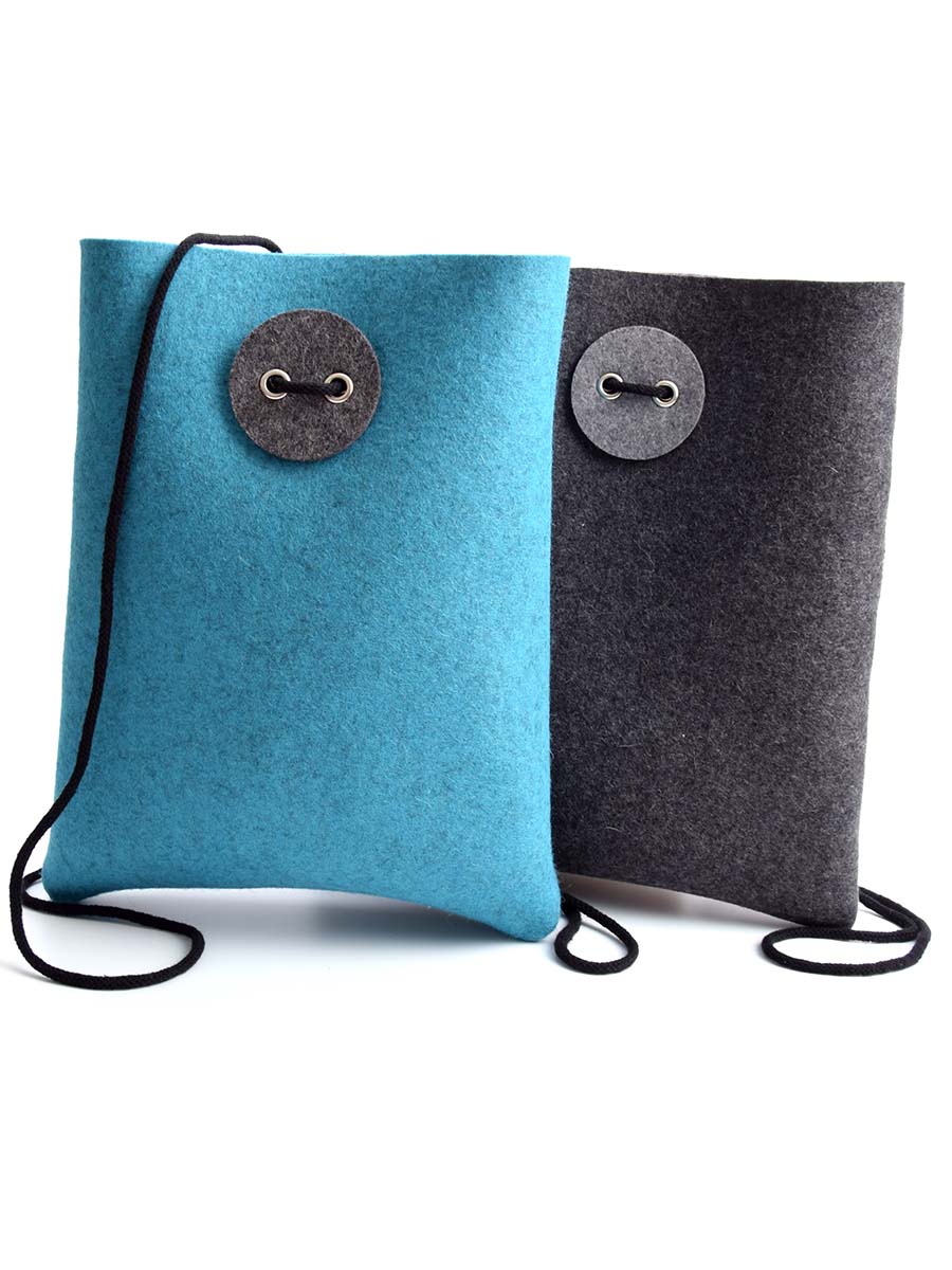 Hochwertige Taschen aus Wollfilz