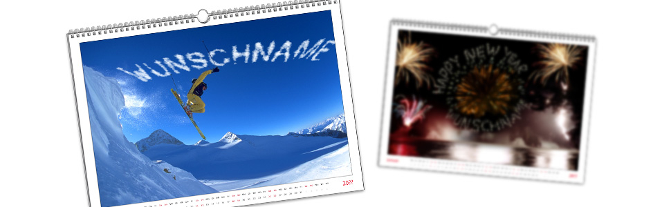 A4 Kalender personalisiert