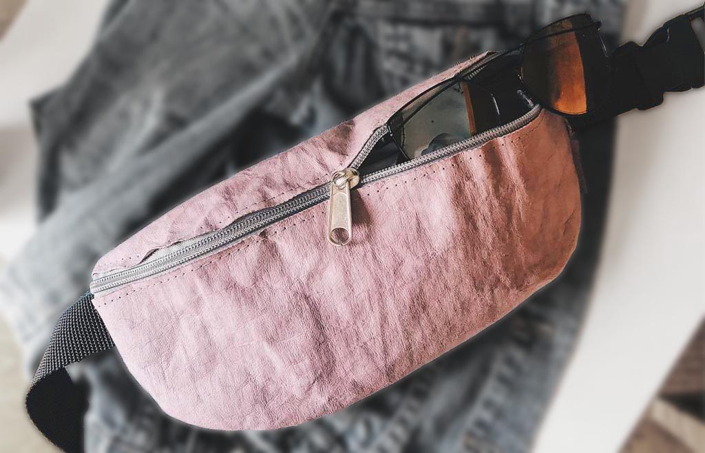 Gürteltasche aus veganem Leder von A&M Kreativfabrik