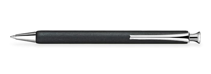 FSCzertifizierter Kugelschreiber aus Holz in Schwarz