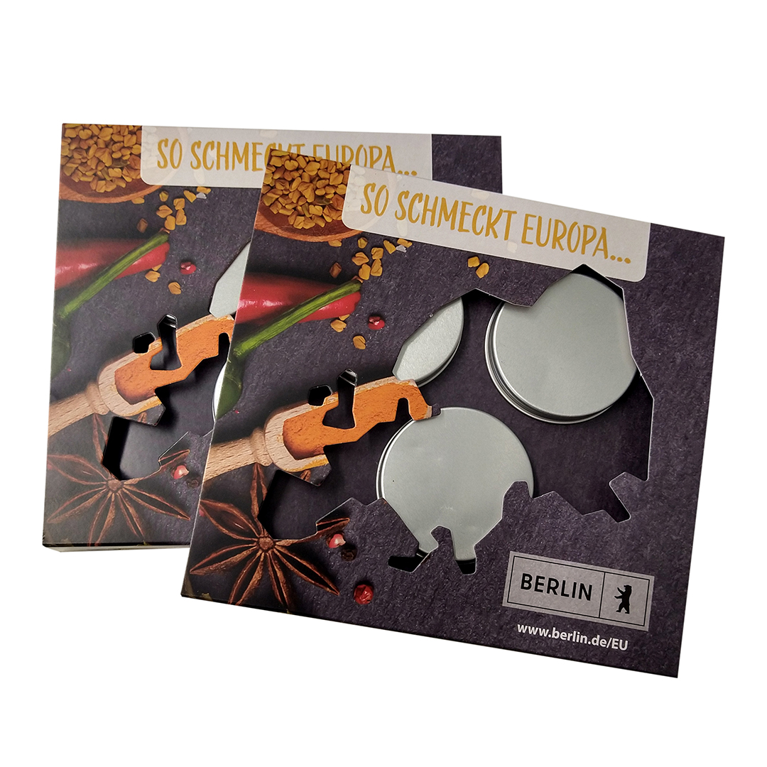 Gewürzset Europa zwei Verpackungen