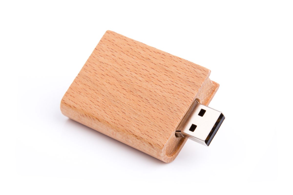 USB-Stick Holz Book