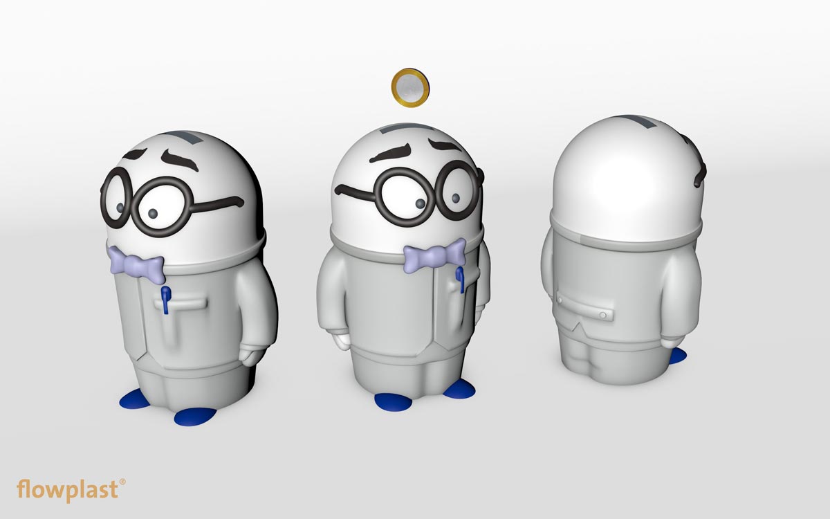 Spardosen in Form gebracht