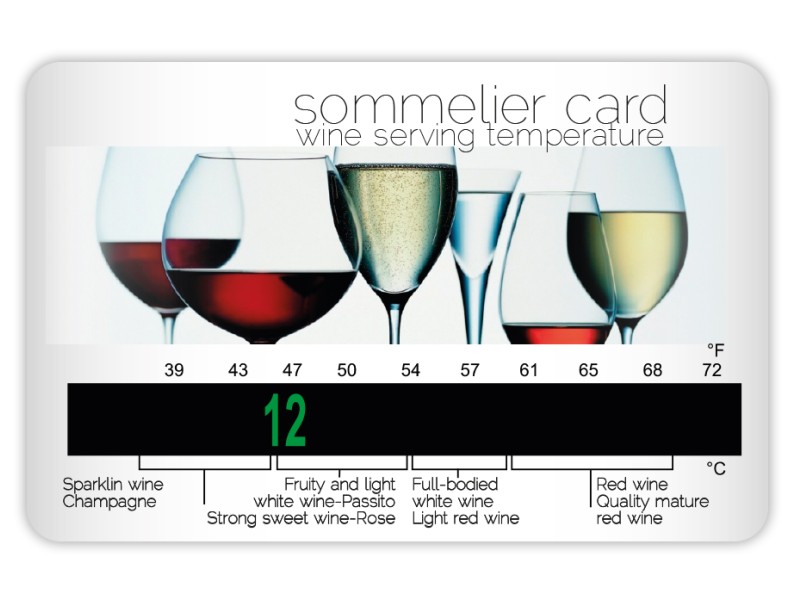 Wein-Thermometer als Werbeartikel