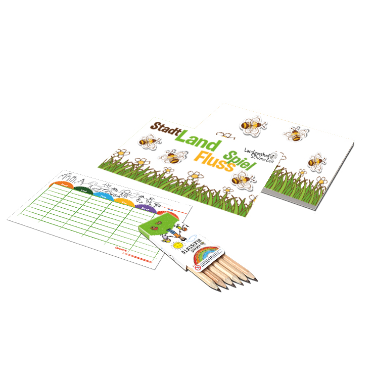 Spiele-Set STADT-LAND-FLUSS